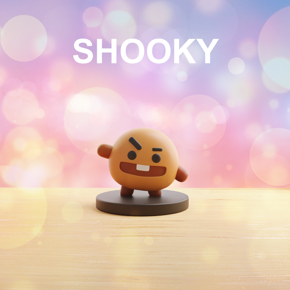 BT21 / BTS Figures sculpture 模型预览图 7